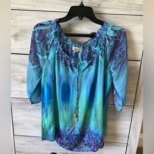 One World Summer Blouse - Small